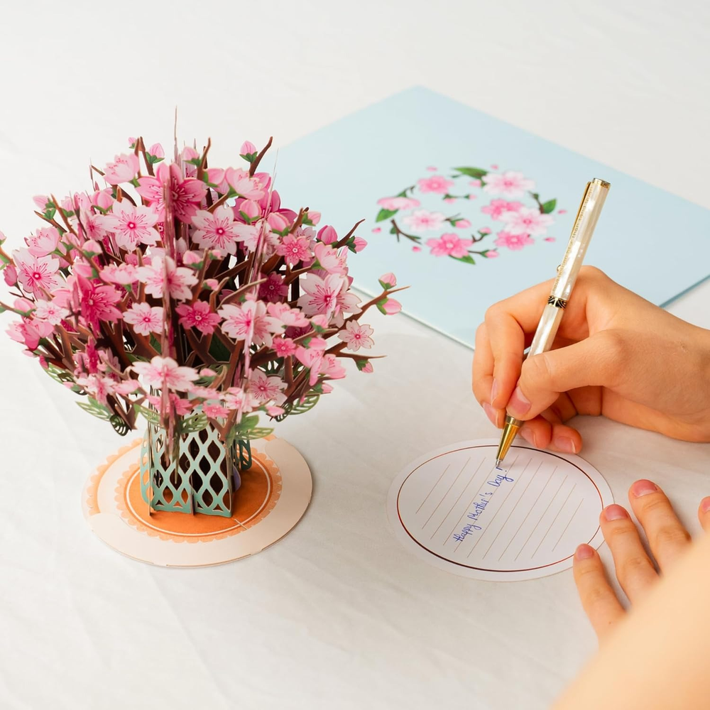 ๐น3D Pop Up Flower Bouquet Greeting Card